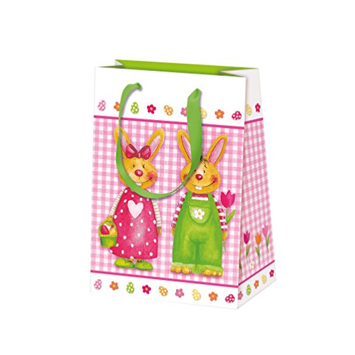 Preisvergleich Produktbild Susy Card 11439965 - Oster-Geschenktasche Hasenpaar
