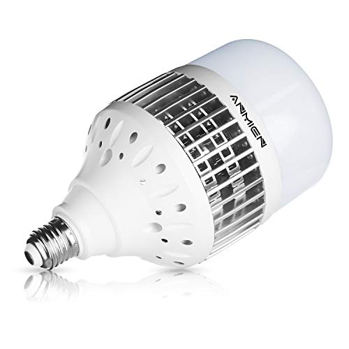 Bombillas LED E27 50W (Equivalente a 450 vatios), Blanca Fria 6000K No Regulable,Bombillas LED de 4000 Lumens 1-Pack