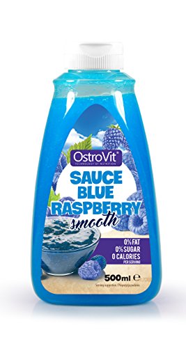 Preisvergleich Produktbild OstroVit Sauce Blue Raspberry Smooth, 500 ml
