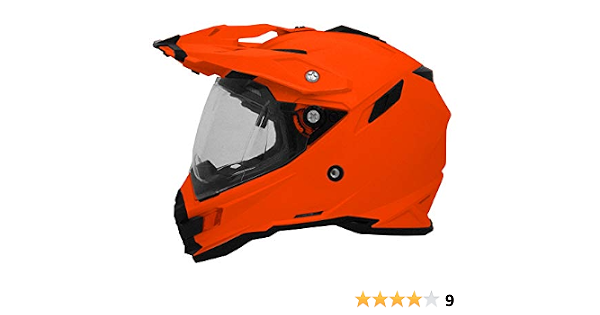 Casco Integrale AFX FX-41 Dual Sport colore Arancione taglia L Large  Omologato : Amazon.it: Auto e Moto