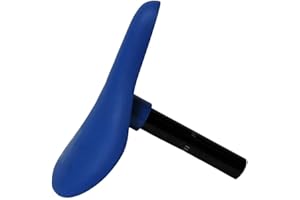 AMMACO DK Conductor Two Piece BMX Freestyler Bike Seat Saddle With 25.4mm (1") Alloy Seatpost Lightweight Replacement Seat