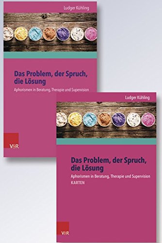 Download Das Problem, der Spruch, die Lösung: Aphorismen in Beratung, Therapie und Supervision - Buch und Karten komplett zum Vorzugspreis (Corpus Fontium Historiae Byzantinae) Download Das Problem, der Spruch, die Lösung: Aphorismen in Beratung, Therapie und Supervision - Buch und Karten komplett zum Vorzugspreis (Corpus Fontium Historiae Byzantinae)