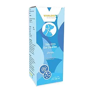 Vivaldis Clearify : Tris EDTA - Ear Cleansing Solution with Antibacterial Properties - 100ml, 1 Piece