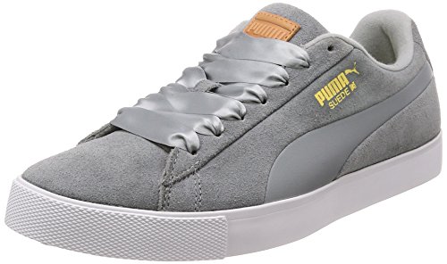 Preisvergleich Produktbild Puma Suede G Damen Golfschuhe Quarry-Quarry 4