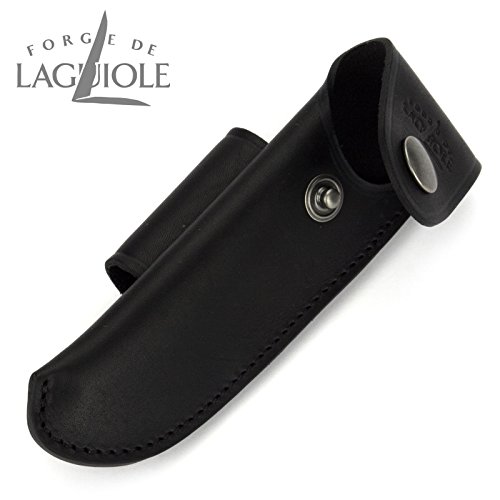 Forge de Laguiole B3N – Gürteletui aus schwarzem Leder für ein Laguiole Taschenmesser 11/12 cm - 2