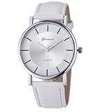 Uhren Damen,linqi1164 Armbanduhren für Frauen Günstige Uhren Casual Analoge Quarz Uhr Kleid Edelstahl Armband Uhren Business Mädchen Frau Uhr Kette Damen Damenuhr Leder Armbanduhr Frauen