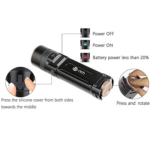 LED Scheinwerfer, LED Scheinwerfer, 1200 Lumen, Fahrradlicht, Fahrradbeleuchtung Set, wasserdicht, IPX61200 Lumen, Fahrradlicht, USB aufladbar, Fahrradbeleuchtung Set, LED Taschenlampe,wasserdicht, IPX6 - 5