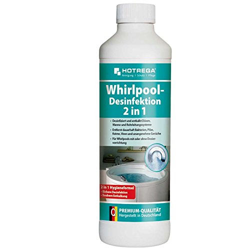 Hotrega H150200 Whirlpool-Desinfektion 2 in1, Hochkonzentrierter Hygiene-Reiniger für Whirlpools aller
