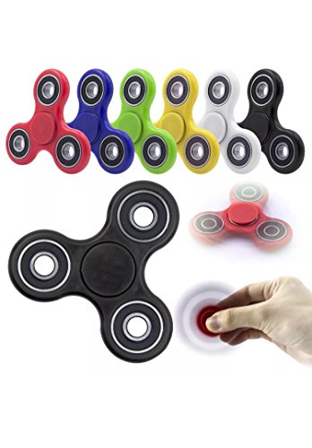 Tri Hand Spinner, High Speed Great bearings, Tri-Spinner Hand Toy, Hand Spinner Focus Toys, Stress Reducer Relieves Anxiety and Boredom For Kids & Adults