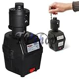 afilador puntas Taladro Eléctrico, muela ajustable, posibilidad de subir y bajar La Piedra, afilador para puntas Taladro de 3 A 10 mm en 16 pasos, 16 medidas affilabili: 3/3,5/4/4,2/4,5/5/5,5/6/6,5/7/7,5/8/8,5/9/9,5/10 mm, agujero guía, Botón on/Off, 1500 revoluciones por Minuto
