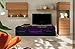 Price comparison product image WestWood LED TV Unit Stand | High Gloss Cabinet Black | Bright RGB LED | Modern Living Room Furniture LED TV Lights - TVC11