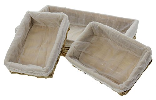 Eckiges Korbset 3-teilig. 102895 - 2