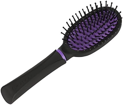 Glamour Studio Antibacterial Oval Cushioned Paddle Brush (Assorted Colours)