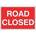 LI-Safety 600x450mm Road Closed Sign - Rigid Plastic