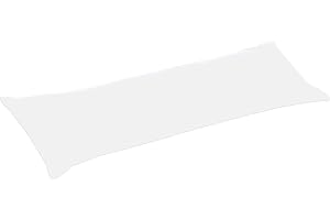 ECOMMERC3 | Örngott 45 x 75 cm extra mjukt 2-pack - mjukt, andningsbart och slitstarkt vitt örngott - 100% tillverkat i Spanien