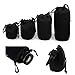 Price comparison product image MYAMIA 4Pcs Soft Neoprene S M L Xl Lens Pouch Bag For Canon Nikon Sony Pentax Dslr Camera