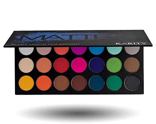 21 Highly Pigmented Professional Eyeshadow Palette Eye Shadow Makeup Kit Set Pro Palette High-end Formula (Matte)