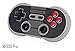 Produktbild Bluetooth kabelloses Gamepad - 8Bitdo NES30 Pro Retro Drahtloser Spiel-Steuerpult Joystick Wireless Joypad Controller für Android Smartphone Handy and Tablet, Nintendo Switch, Gear VR Headset, TV Box and Windows PC