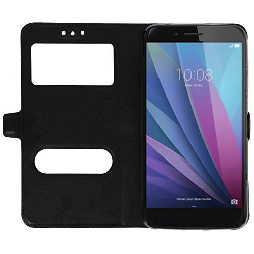 Funda para Huawei P10 Negro - Funda   Carcasa   Protector Cristal Templado   Stylus
