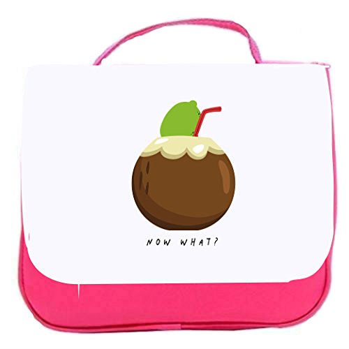 Put The Lime In The Coconut And Drink Them Both Up Now What Question Funny Fruit And Vegetable Puns Joke Meme Hanging Washbag Toiletries