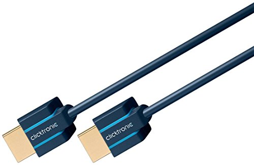 Clicktronic Casual Ultraslim High Speed HDMI Kabel mit Ethernet (4K Ultra HD, 3D-TV, ARC, 0,5m) - 3