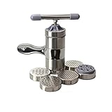 Kontrollieren Sie die richtige Mischung aus Wasser und Mehl, wenn Sie einen Teig herstellen, um zu vermeiden, dass Nudeln brechen oder kleben und die Funktion der Maschine am besten ausüben.