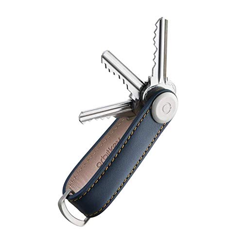 Orbitkey 2.0 Navy/Tan Sleutelhouder 9348824000174