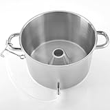 Ersatz Fruchtsaftbehälter passend für Torrex® 30280 Dampfentsafter aus Edelstahl Ersatz Fruchtsaftbehälter passend für Torrex® 30280 Dampfentsafter aus Edelstahl