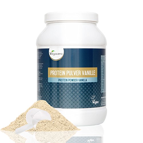Price comparison product image Complete Vegan Protein Powder Vanilla 800g / Advanced Combination of Pure Plant Based Proteins - Soy,  Pea,  Rice,  Lupine and Hemp / 18 Amino Acids