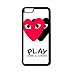 Produktbild Luxury Brands Back Hülle für Iphone 6(S) plus Back Hülle,Iphone 6(S) plus Ultra DuNne Silikon Hülle,comme des garcons play Back Hülle