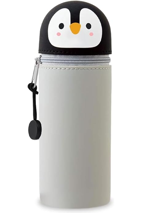 XFSRG Kawaii Federmäppchen Panda Design - 2in1 Silikon Stiftehalter Für Schule & Büro