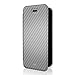 Produktbild Black Rock Flex Carbon Booklet Case für Apple iPhone 5/5S/SE – Silber