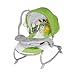 Lorelli Baby Comfortable Swinging Bouncer Chair Adjustable Recline Toybar Canopy (Green Safari)