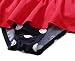 Attraco Baby Girls One Piece Swimwear Cute Polka Dot Swimming Costume Princess Bowknot Bathing Swimdress 6-12 Months