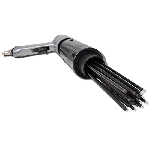 Druckluft Nadelentroster Entroster Nadelpistole Rostentferner + 19 ersetzbare Nadeln - 3