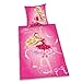 Produktbild Herding 441024050 Bettwäsche Barbie, Kopfkissenbezug: 80 x 80 cm + Bettbezug: 135 x 200 cm, 100 % Baumwolle, Renforce