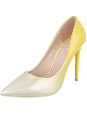 High Heel Damenschuhe Plateau Pfennig-/Stilettoabsatz High Heels Ital-Design Pumps