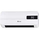 Termozeta Termoventilatore Murale Ceramico, 2000W, Display, Telecomando, Timer
