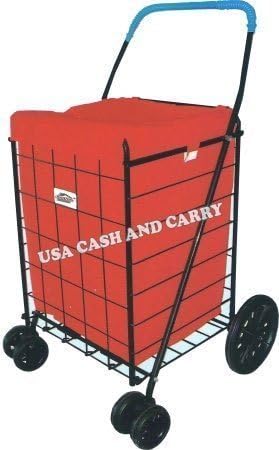 Red Water Resistant Shopping Cart Liner (Liner Only) - PrimeTrendz TM by PrimeTrendz TM