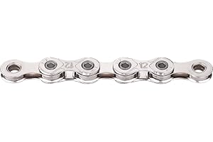 KMC X12 Waxed 12 Speed Chain, Silver, 126 Link