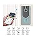 Produktbild HappySDH Video Türklingel, DoorBell 1080P HD WiFi Überwachungskamera in 32G Speicher, mit Glockenspiel und Akku, Echtzeit-Video, Nachtsicht, PIR Bewegungserkennung und App für iOS und Android (Grau)