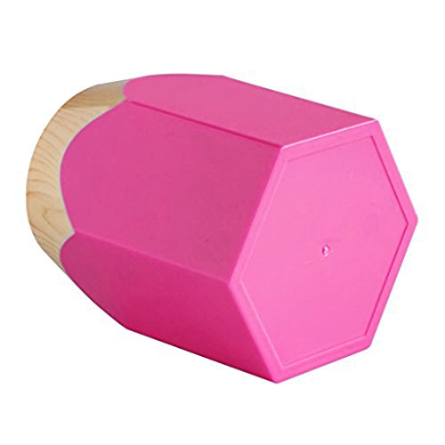 Liying Neu Stiftebox Stifteköcher Stiftehalter Stiftbecher Stiftablage schön Größ Bleistift Rose - 2