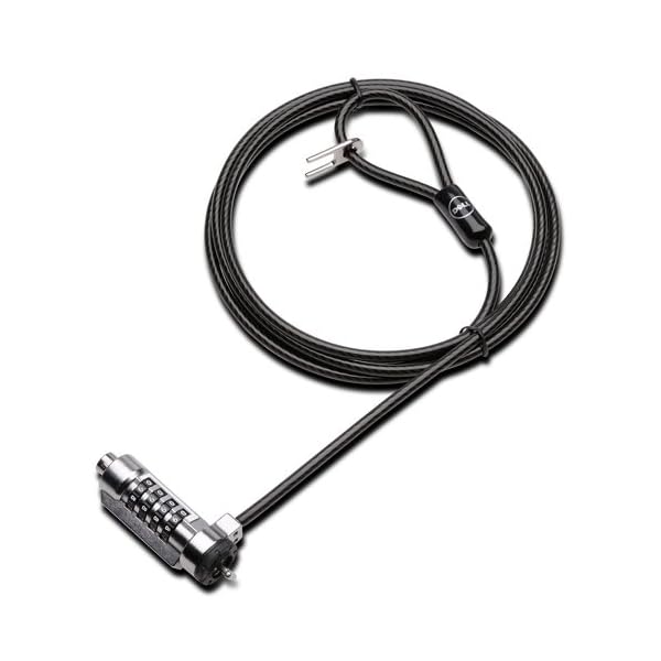 Dell 461-AADC LC300 Combination Lock with 1.8 m Notebook Locking Cable for Inspiron 14 54XX/15 55XX/17 57XX/Latitude 3150/35XX/E7250/E7450/Vostro 15 35XX