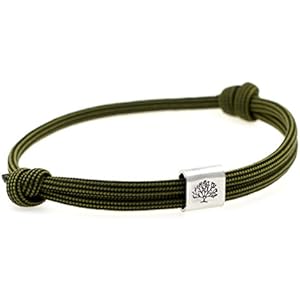 KOMIMAR Surfer Armband LEBENSBAUM mit persönlicher PRÄGUNG / GRAVUR in vielen Farben - cool lässiger Surf Style - Freundschaftsarmband - personalisiert - Gravur Armband - Geburtstagsgeschenk - Geschenkidee - Handgemacht - Yachting - Bracelet - personalisierbar - Initiale - Herren Armband - Damen Armband - Unisex - Surf - Glücksbringer