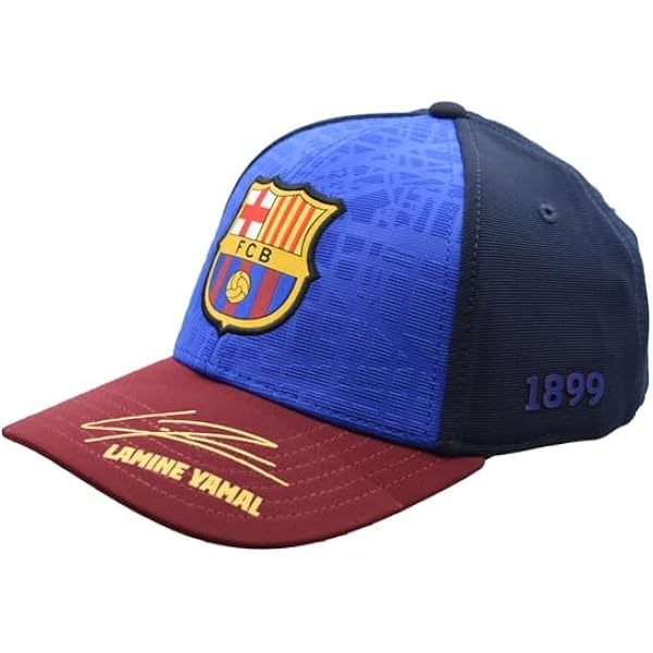Maglia Barcellona Bambino Casquette Enfant FC Barcelone - Officielle - Taille Réglable - 80% Coton - Pour Petit Fan Casquette Coton Maglia Barcellona Bambino Casquette Enfant FC Barcelone - Officielle - Taille Réglable - 80% Coton - Pour Petit Fan Casquette Coton