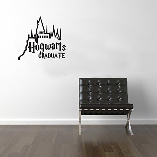 Hogwarts Graduate Wall Sticker Vinyl Transfer Decal 650 x 600mm