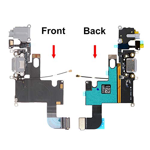MMOBIEL Conector Dock para iPhone 6 Negro Space Grey de Repuesto Puerto USB Cable Flex Micr fono Audiojack Conexi n de Antena y bot n de Inicio Instalado Incl 2 x Destornilladores reviews MMOBIEL Conector Dock para iPhone 6 Negro Space Grey de Repuesto Puerto USB Cable Flex Micr fono Audiojack Conexi n de Antena y bot n de Inicio Instalado Incl 2 x Destornilladores