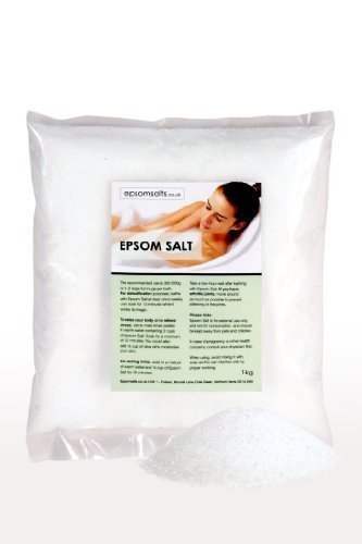 Epsom Salts (Medical Grade) 1kg Pack - Free Next Day Delivery