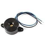 Sonido Industrial Electrónico Zumbador Sounder DC 6-15V Negro Azul