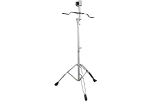 Atlas World Music Bongo Stand - Chrome
